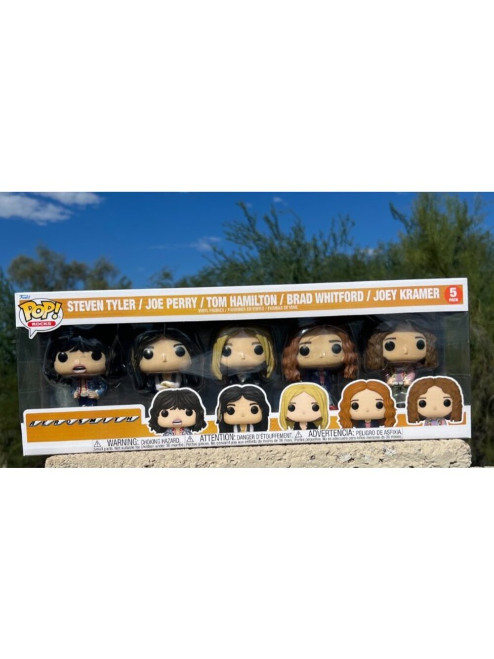Funko Pop! Rock: Steven Tyler/Joe Perry/Tom Hamilton/Brad Whitford/Joey Kramer